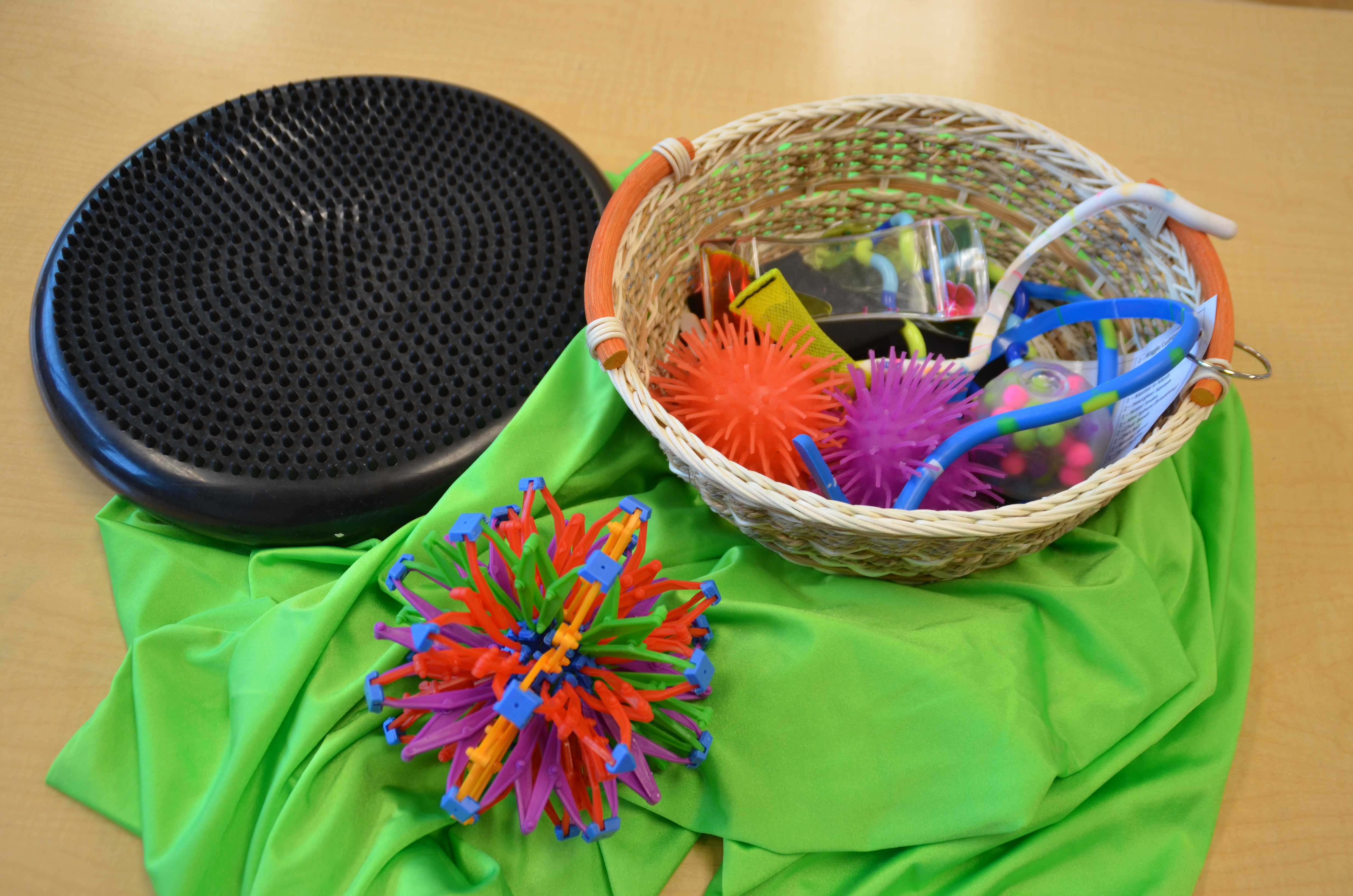 Sensory basket
